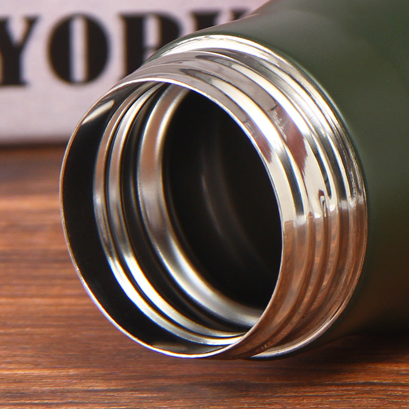 Bullet Vacuum Large Flask Capacity Portable Cup Thermos Stainless Steel Flask Thermal Outdoor Sports Bottle