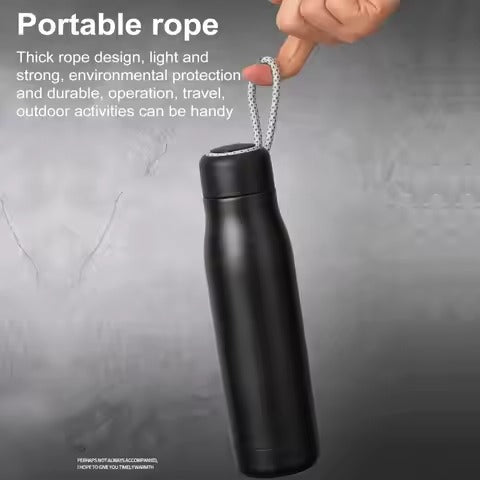 Stainless Steel Thermos Mug Sports Water Bottle Cold and Hot Thermal Cups Vacuum Travel Tumbler Mug Thermal Bike Bottle